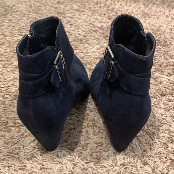 Sam & Libby Blue Booties - Size 7.5 - Picture 3 of 6